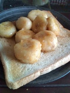 バナナトースト-レシピのメイン写真