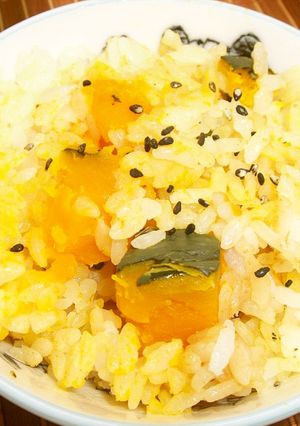 炊き込み☆かぼちゃのご飯-レシピのメイン写真