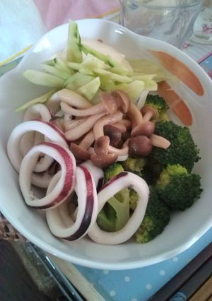 イカリングサラダ-レシピのメイン写真