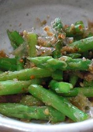 ミニアスパラの和え物　　♪♪-レシピのメイン写真