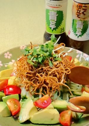 青じそドレッシングdeハリハリサラダ♪-レシピのメイン写真