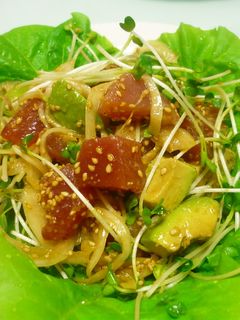 ☆アボカド&マグロ☆わさ醤SALAD♪ -レシピのメイン写真