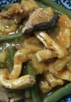 じゃがいもといんげん、干椎茸の炒め煮-レシピのメイン写真