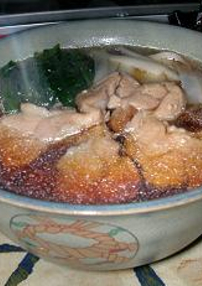 かしわ南そば-レシピのメイン写真