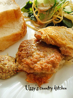 【ブランチに】ひき肉とジャガイモのお焼き-レシピのメイン写真
