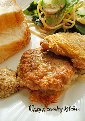 【ブランチに】ひき肉とジャガイモのお焼き-レシピのメイン写真