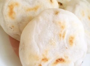 だんご粉で作ると簡単♪梅ヶ枝餅-レシピのメイン写真