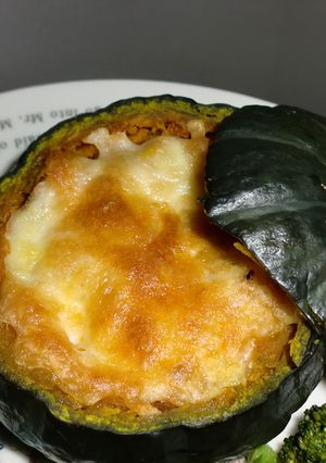 かぼちゃとキノコのほっこりグラタン-レシピのメイン写真