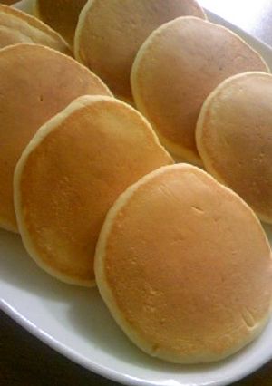 米粉入り☆ふわっとしっとりパンケーキ-レシピのメイン写真