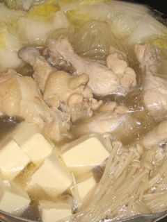 極旨! 濃厚スープの鶏の水炊き-レシピのメイン写真