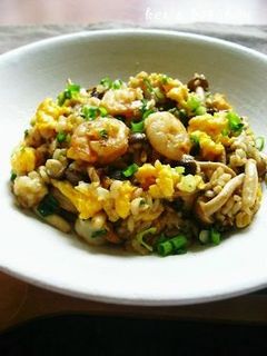 海老ときのこのバター炒飯-レシピのメイン写真