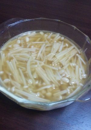スープも飲めるえのきバター♪-レシピのメイン写真