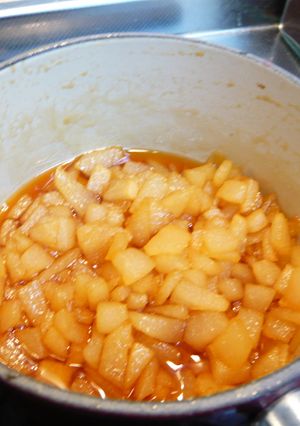梨のカラメルジャム-レシピのメイン写真