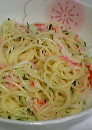 カニカマときゅうりのスパサラ-レシピのメイン写真