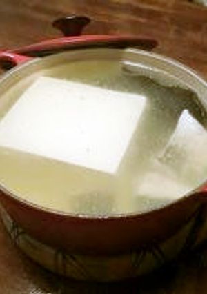 魔法の粉で☆彡ふわとろ湯豆腐-レシピのメイン写真