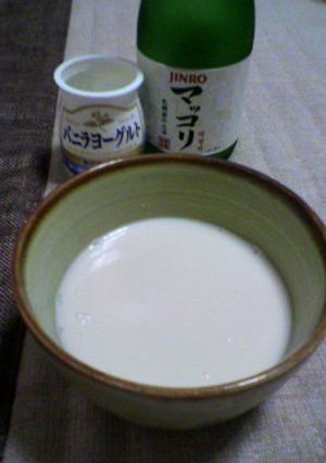 ぐいぐい飲めちゃうマッコリヨーグルト-レシピのメイン写真
