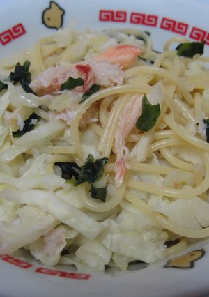 カニ缶しそパスタ☆-レシピのメイン写真