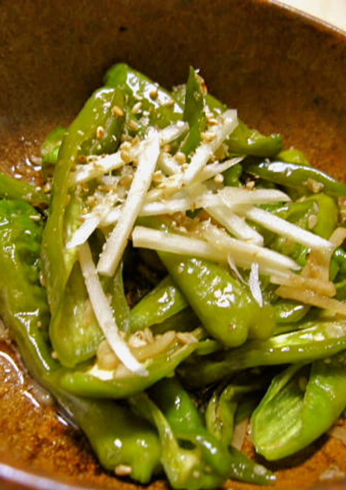 レンジ＊ししとうの生姜煮-レシピのメイン写真