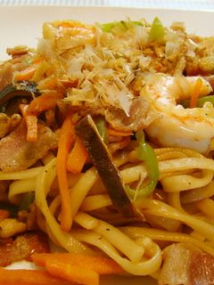 野菜たっぷり!あっさり焼きうどん-レシピのメイン写真