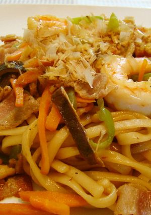 野菜たっぷり！あっさり焼きうどん-レシピのメイン写真