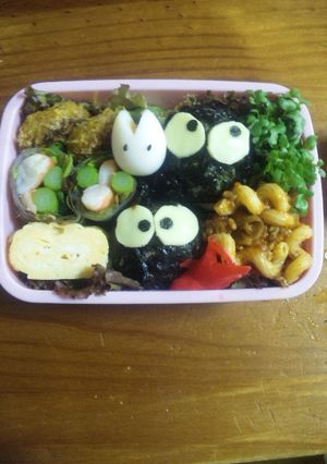 キャラ弁☆まっくろくろすけ-レシピのメイン写真