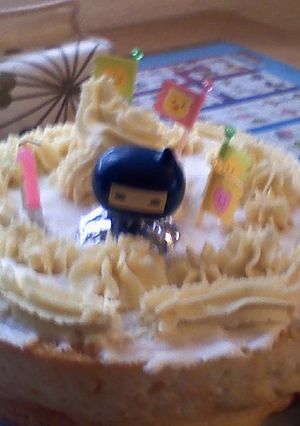 サツマイモクリームON ヨーグルトケーキ-レシピのメイン写真