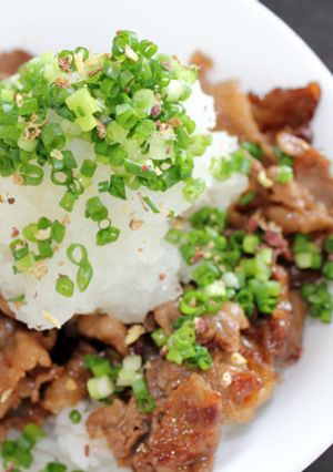 おろし焼肉丼-レシピのメイン写真