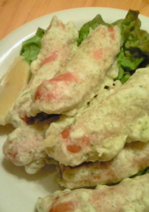 あらびきウインナーの磯辺揚げ-レシピのメイン写真