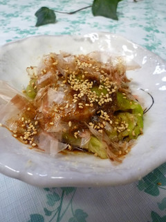 レンチンで♪ダシがウマイ白なすの生姜醤油-レシピのメイン写真