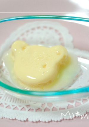 離乳食用プリン-レシピのメイン写真