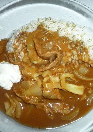 和風ポークカレー　水切りヨーグルト添え♪-レシピのメイン写真