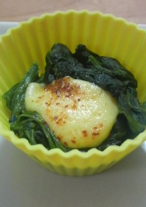 お弁当に♪ほうれん草のマヨ焼き-レシピのメイン写真