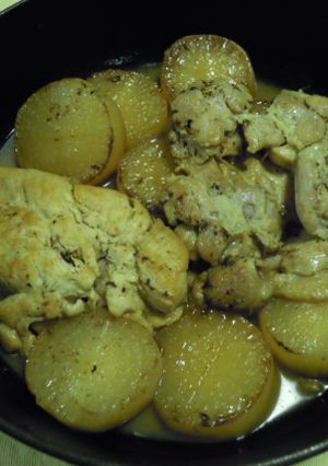 鶏肉と大根のシンプル塩煮-レシピのメイン写真