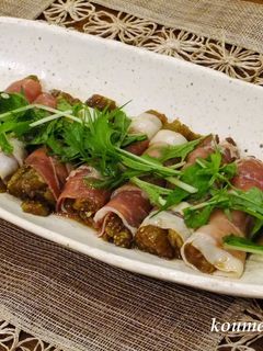 マリネ焼きナスの生ハム巻き-レシピのメイン写真