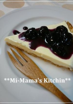水切りヨーグルトで♪簡単レアチーズケーキ-レシピのメイン写真