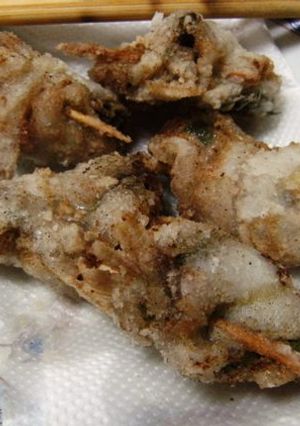 キスの梅しそ豆腐巻き-レシピのメイン写真