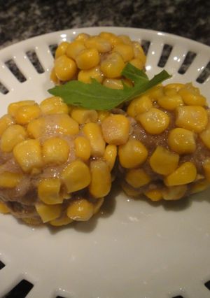 肉だんごの☆コーン蒸し☆-レシピのメイン写真