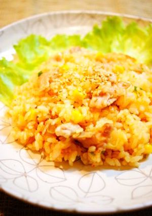 ✿豚肉炒飯☆ピリ辛にんにく醤油味✿-レシピのメイン写真