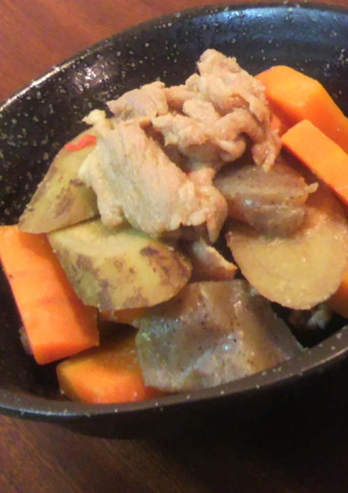 ごぼうと豚肉のみそ煮-レシピのメイン写真