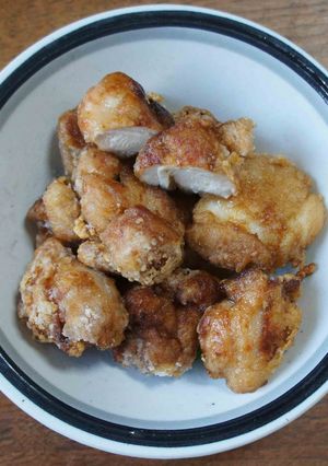 鶏のから揚げバター醤油仕上げ-レシピのメイン写真