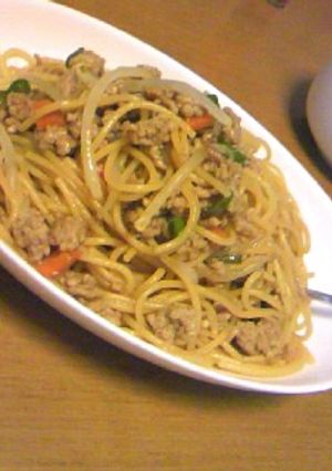 焼き肉のタレで♪スタミナがっつりパスタ☆-レシピのメイン写真