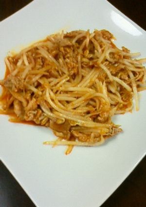 節約料理☆豚ともやしのケチャップ炒め-レシピのメイン写真