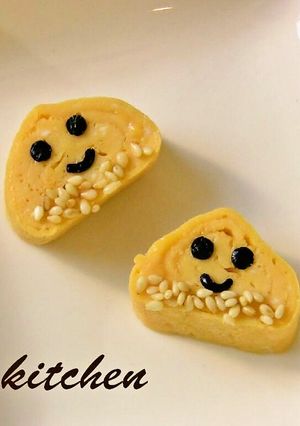 キャラ弁に♪卵焼きで♡くりっ-レシピのメイン写真
