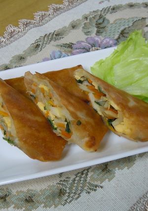 野菜たっぷり❤我が家の春巻き-レシピのメイン写真