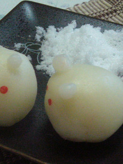 お月見うさ団子-レシピのメイン写真