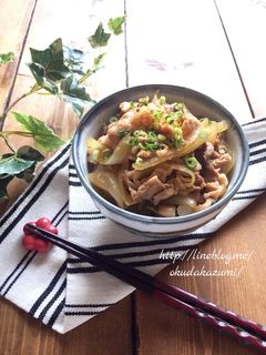 牛丼のような簡単つゆだく豚丼-レシピのメイン写真