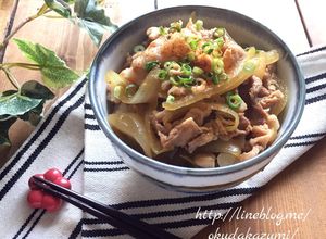 牛丼のような簡単つゆだく豚丼-レシピのメイン写真