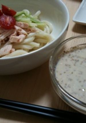 つけうどん☆ごま豆乳-レシピのメイン写真