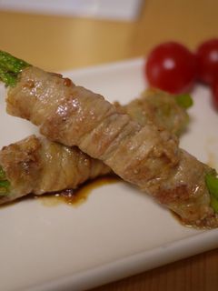 ミニアスパラの豚肉チーズ巻き♪-レシピのメイン写真