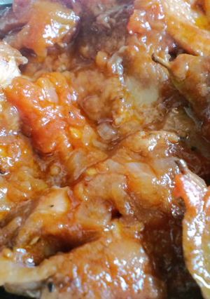 ナポリ風チキンのトマト煮-レシピのメイン写真